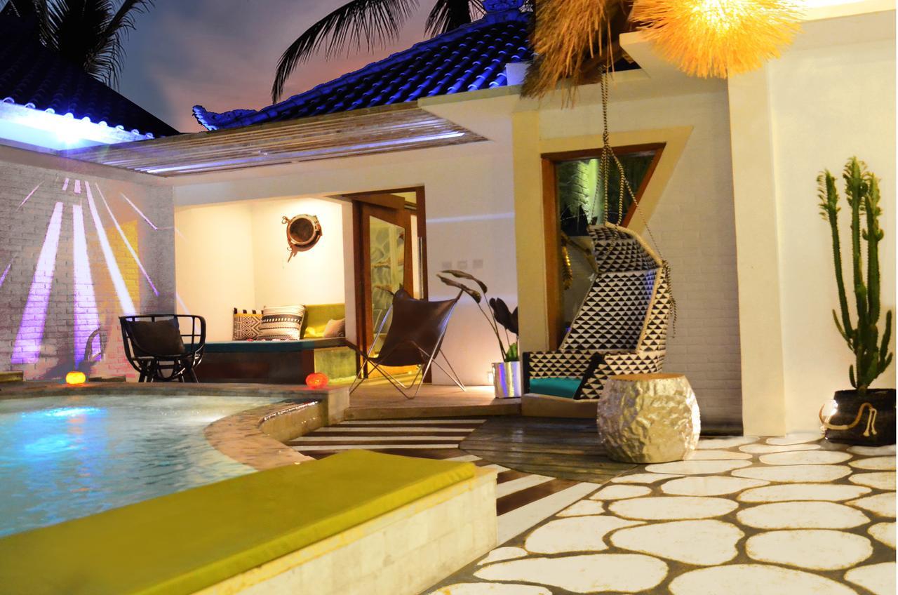 The White Key Luxury Villas Gili Trawangan Exterior foto